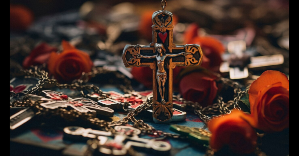 French Christian Gothic Jewelry