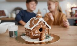 prebuilt gingerbread houses